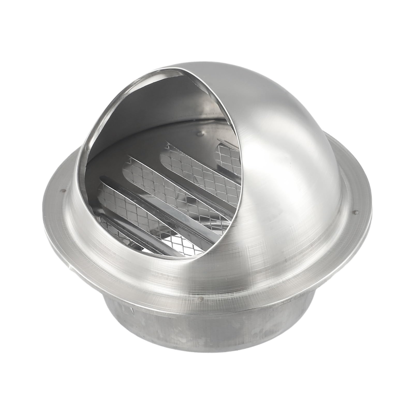2pcs Wall Ceiling Air Vent Ducting Ventilation Exhaust Grille Cover Waterproof Outlet Heating Cooling Vents Cap for Ventilation(80MM)