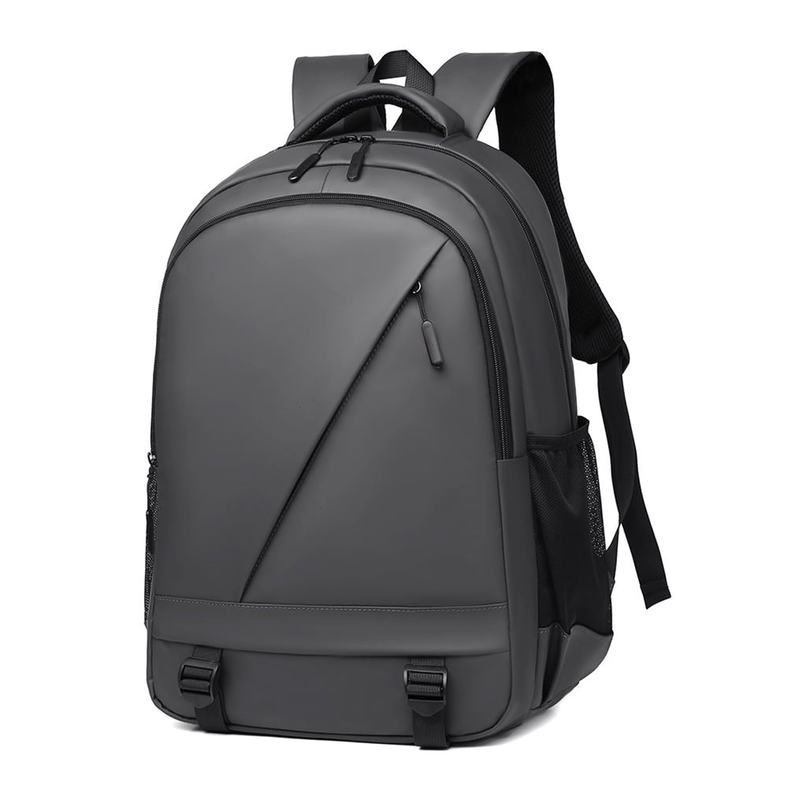 Professional Black Laptop Backpack 17-Inch, Water-Resistant, Anti-Theft Travel & Work Bag with Large Capacity, Lightweight, Durable, Stylish for Men & Women