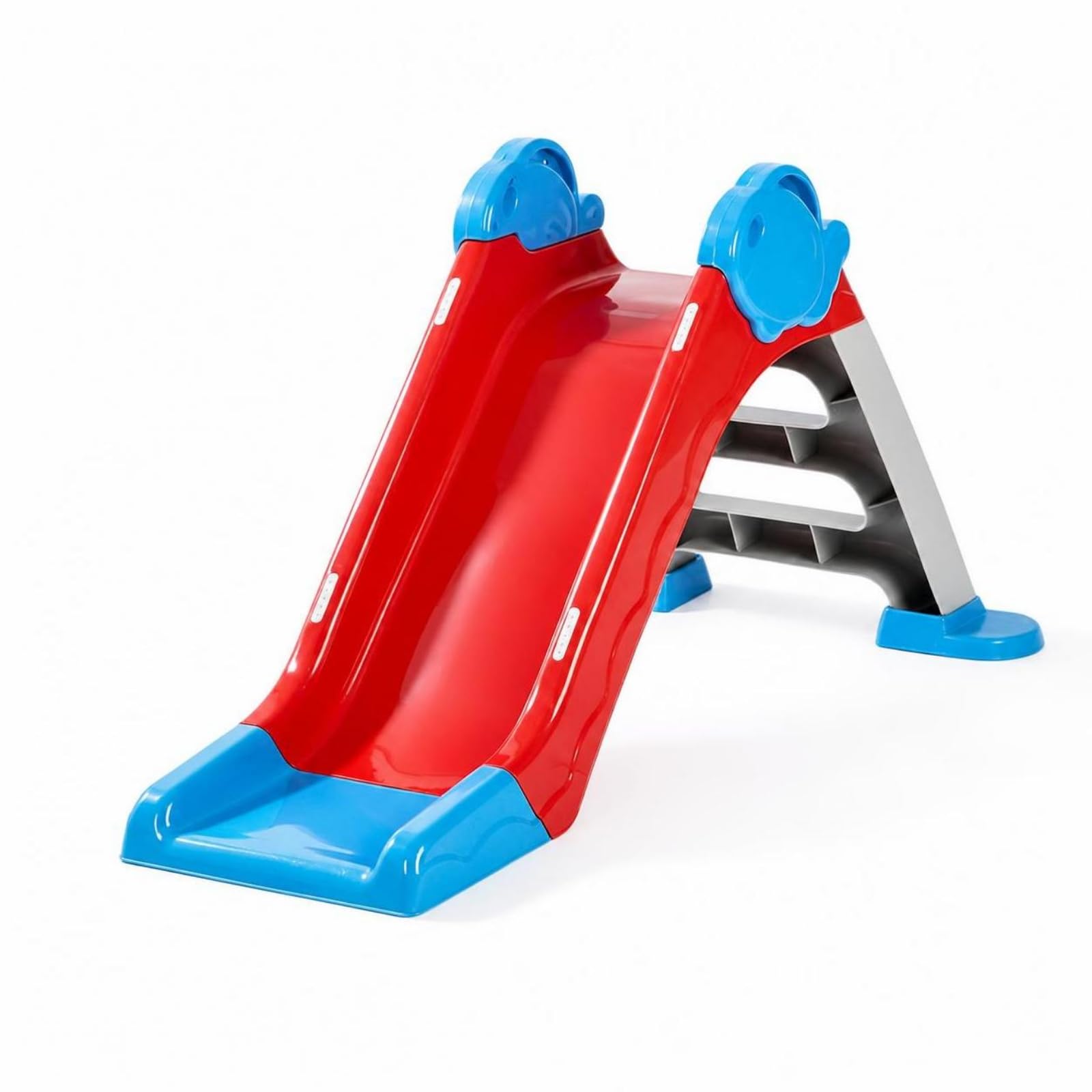 Tobogán Infantil con Rociador Resistente Tobogán Plástico con Escalera Compacto Juguete para Niños, Piscina, Color to 3, Style to 3