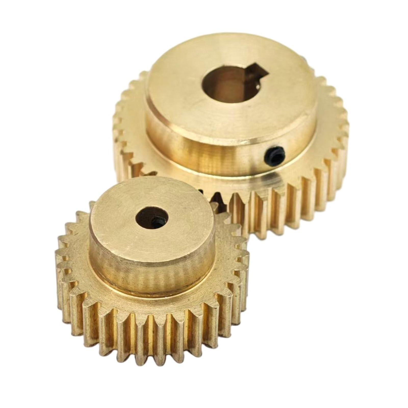 Ingranaggio cilindrico in ottone da 0,7 M 104 denti 0,7 Modulo 104T Ingranaggio cilindrico con passo 13mm 14mm 15mm 17mm 18mm 19mm 20mm Foro meccanico(18mm bore)
