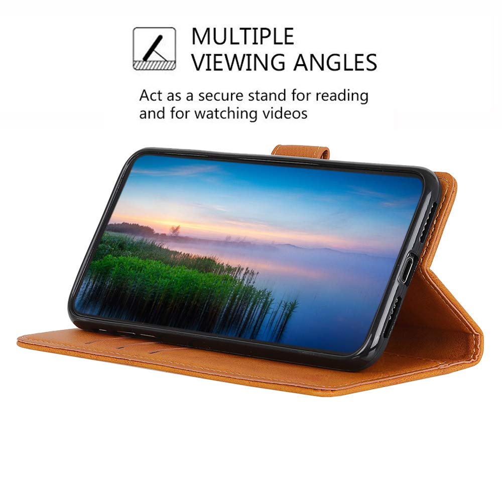 Custodia in pelle per Xiaomi Poco X5 Pro/Redmi Note 12 Pro 5G, pelle Litschi, custodia
