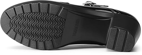 Vista 3 de DREAM PAIRS Zapatos de vestir Oxfords Mary Jane para mujer