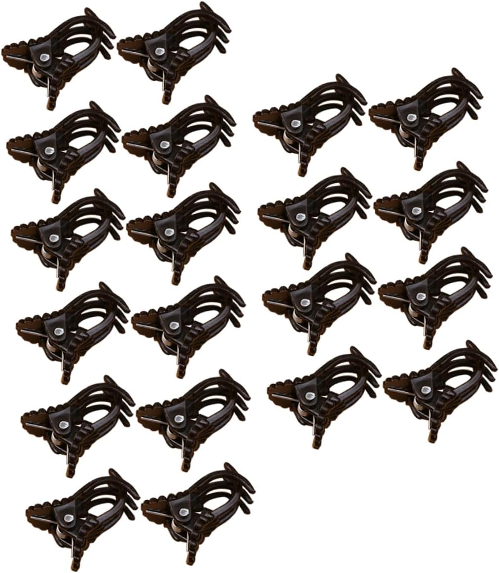 BESTonZON 150pcs Orchid Clips for Garden Plastic Stem Support Clips