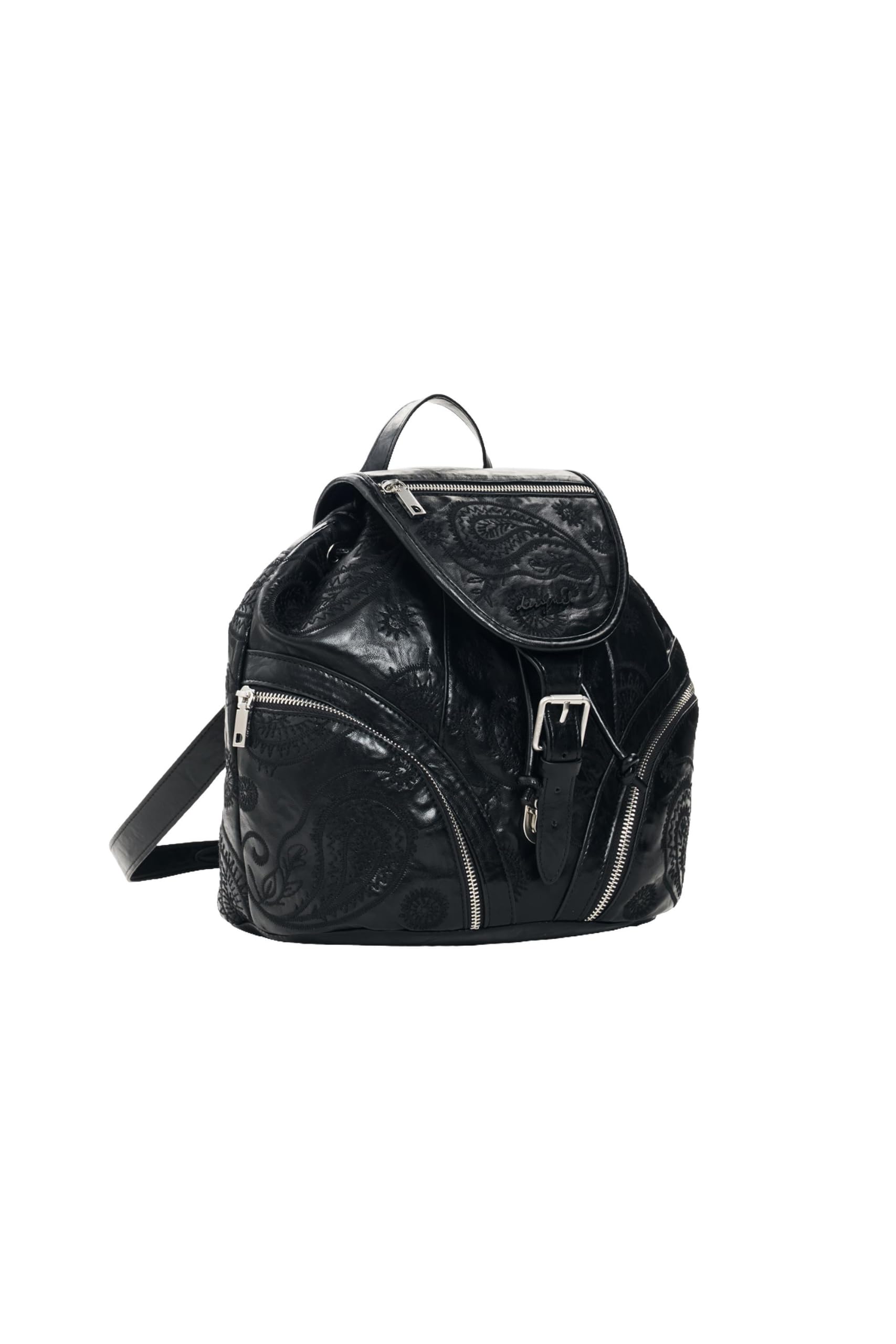 Desigual Freizeitrucksack Rucksack Siroco Tula Mini Backpack Black schwarz
