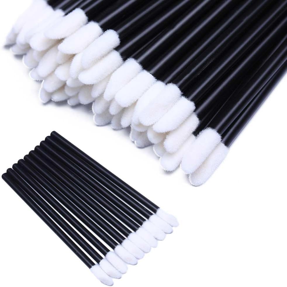 200 Disposable Lip Brushes, Lipstick Applicator, Lip Gloss Wands Tbestmax - Image 5