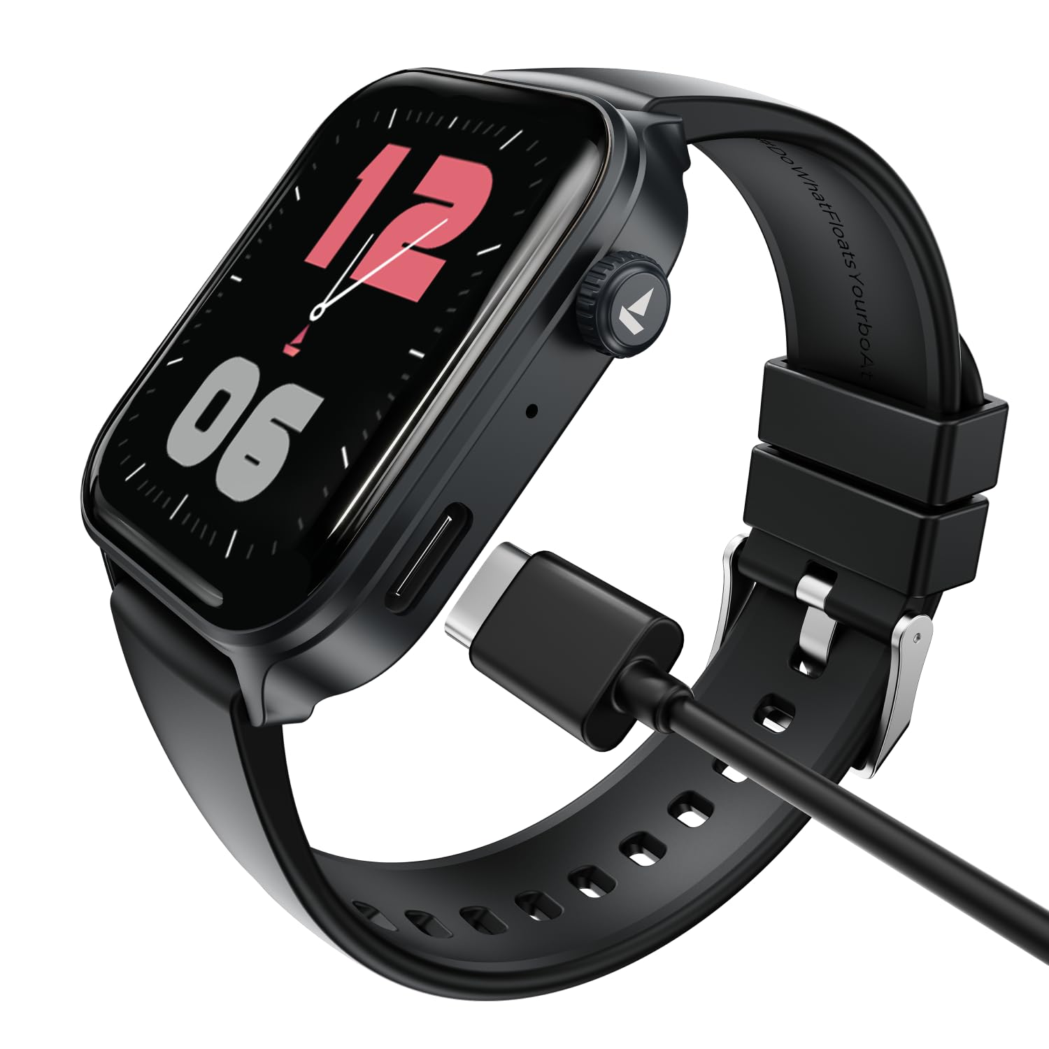 boAt Storm Call 4 India's first Smartwatch with Type-C Charging,1.96”(4.97 cm) HD Display, Functional Crown, BT Calling, Sports Modes, Heart Rate, SpO2, Sleep & Stress Tracking, SOS,IP68(Active Black)-image-49