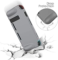 Vista 3 de Semeving for Nintendo Switch Case,Soft Protective Case with Ergonomic Grip Design,Shock-Absorption&Anti-Scratch