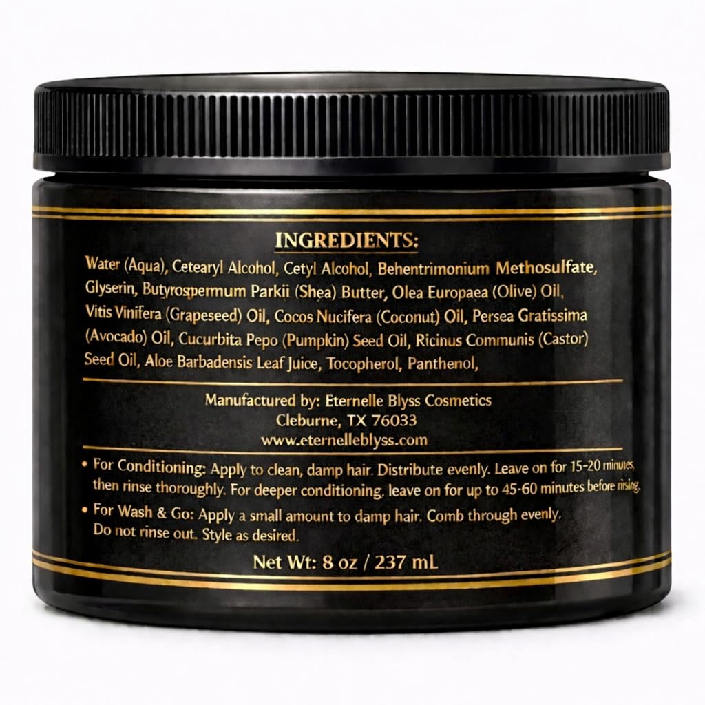 Hair Cream Conditioner. Good For Wash & Go