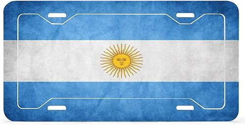 Miniatura 4 de Juego de 2 marcos de matrícula y marcos de matrícula con la bandera de México, soporte para placa delantero y trasero con kit de montaje, resistente