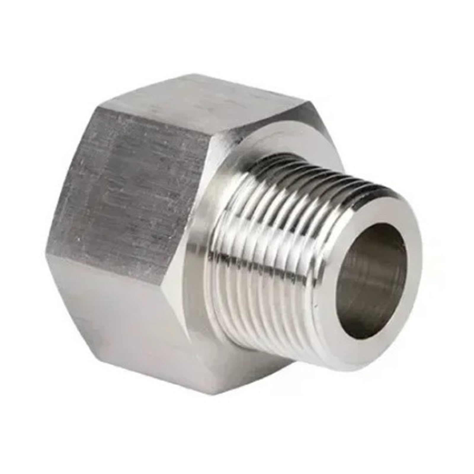Złączka konwersyjna ze stali nierdzewnej M12 żeńska na męską M10 12 1/8" 1/4" 3/8" Tuleja redukcyjna sześciokątna ze stali nierdzewnej wysokociśnieniowa (M12 x 1,5 żeńska, M12 x 1 męska)