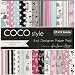 Penny Black 80-010 Coco Style Paper Pad, 6 x 6"