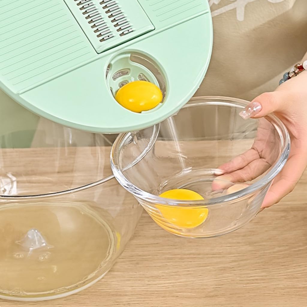 Centrifugador de ensalada de doble capa con cesta de acero inoxidable 304 para secar y lavar frutas y verduras eficientes. Herramienta de cocina