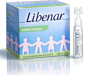 Libenar Kochsalzlösung Nasenspray, 25 Flaconcini
