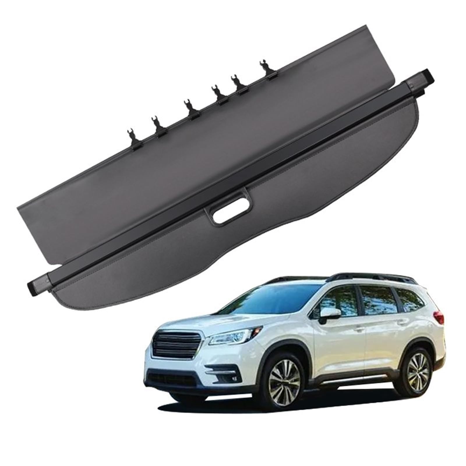 Versenkbare Trunk Cargo Abdeckung Für Subaru Für Tribeca 2013 2014 2015 2016 2017 2018 2019 Paket Rack Schild Privatsphäre Gepäckraumabdeckung