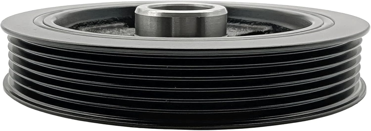 Engine Harmonic Balancer Crankshaft Pulley Compatible with Hyundai Elantra 2011-2019 Elantra Gt 2013-2020 Kona 2018-2020 Tucson 2014-2017 Veloster 2020 Kia Forte Forte5 Rondo Soul 594-431