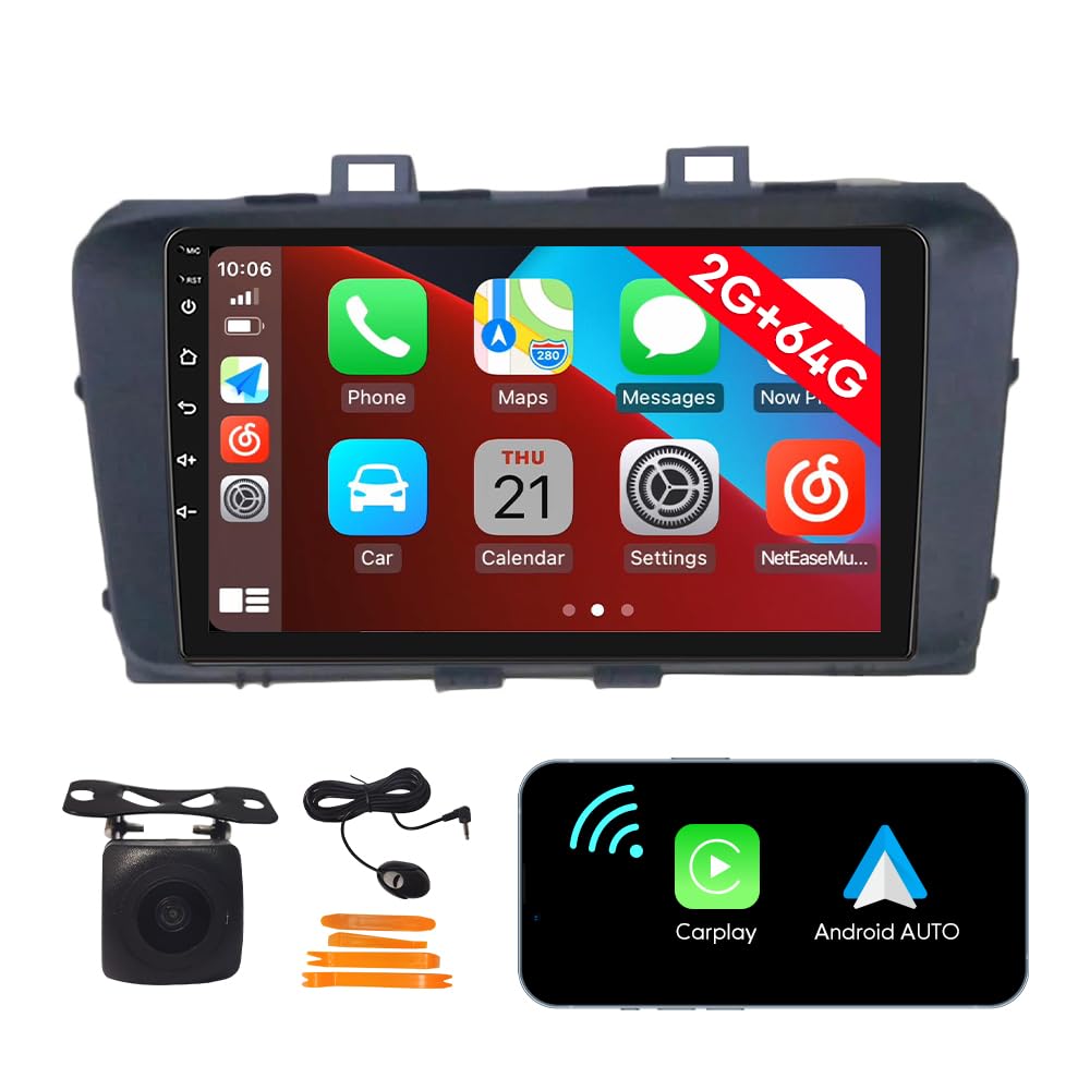 [2G 64G] Android Car Stereo FM Radio Carplay Android Auto 9