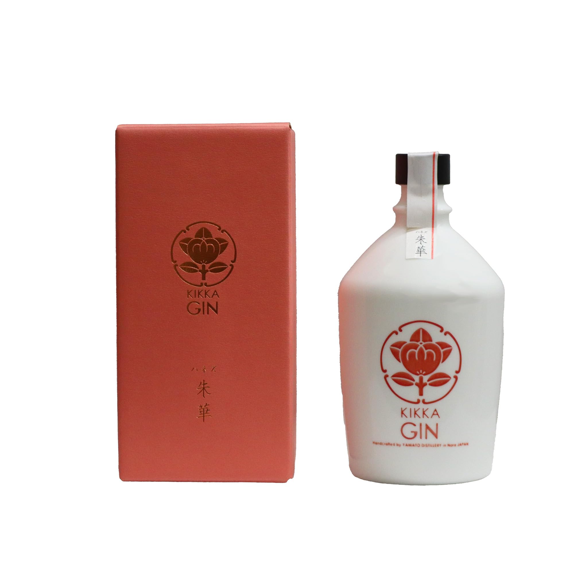 Amazon.co.jp: 橘花 KIKKA GIN 朱華 （はねず） 43度 700ml : 食品