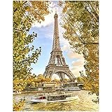 ✅【Diamond painting square cuadrados y tamaño】Pintura diamantes cuadrados llena el lienzo por su ajuste gradlinige y crea una imagen absolutamente impecable. Las piedras redondas siempre brilla un poco el lienzo entre las piedras, por lo que no hay una imagen "completa". Las brechas pueden parecer más claras, especialmente si te acercas al color. Nuestros cuadros diamantes 5d pintar por numeros adultos son de 40x50/40x40/30x40 cm. Cuanto más grande es el lienzo, más clara es la imagen.