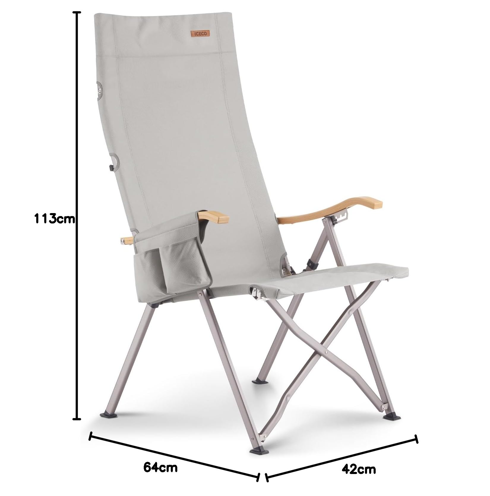 ICECO リクライニングチェア　ロータイプ ICECO リクライニングチェア ロータイプ Amazon.co.jp: ロー