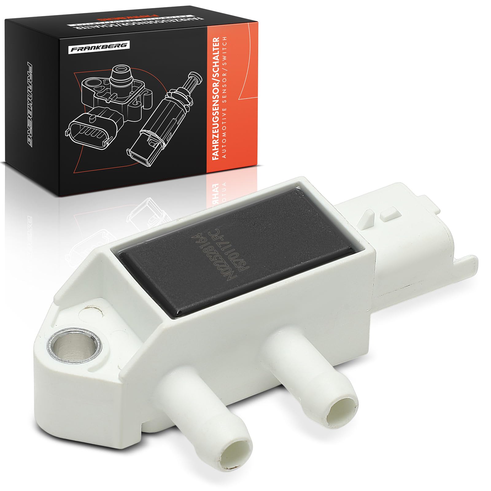 Frankberg Capteur de pression d'admission 3-Pôles Compatible avec Dokker MPV KE Clio IV BH M.e.g.a.n.e III Grandtour KZ0/1 Citan Break W415 Duster HS Remplacer# 93457569