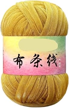 1 Ball Thick Knitting Yarn Elastic Fabric Cloth T Shirt Yarn Spaghetti for Hand DIY Bag Blanket Cushion Crochet Color 803