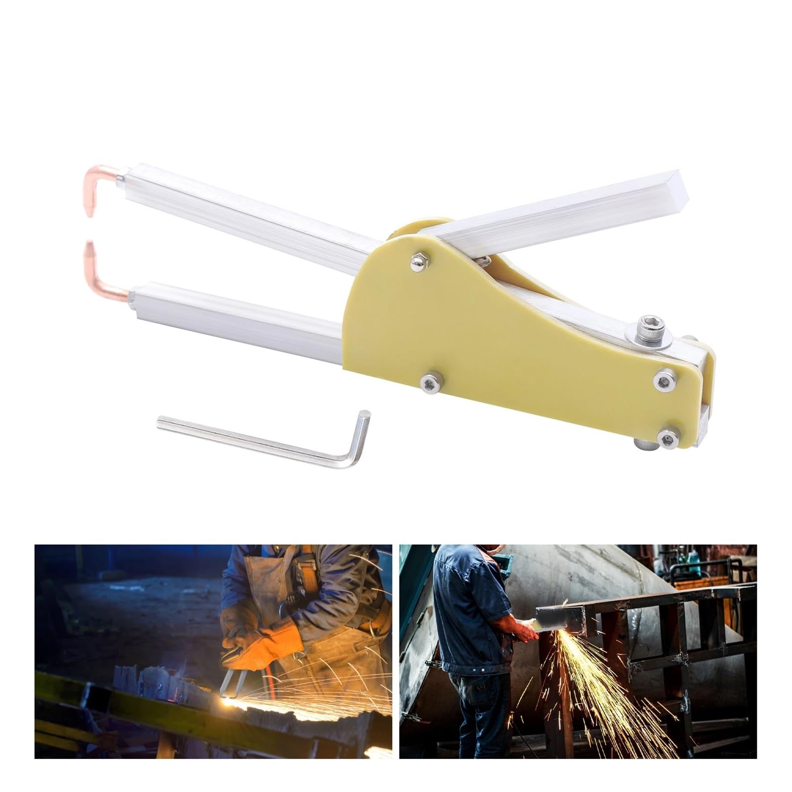 Saldatore a punti, Penna for saldatura a punti, saldatrice a portatile professionale, sistemi di elettrica fai da te 123 mm