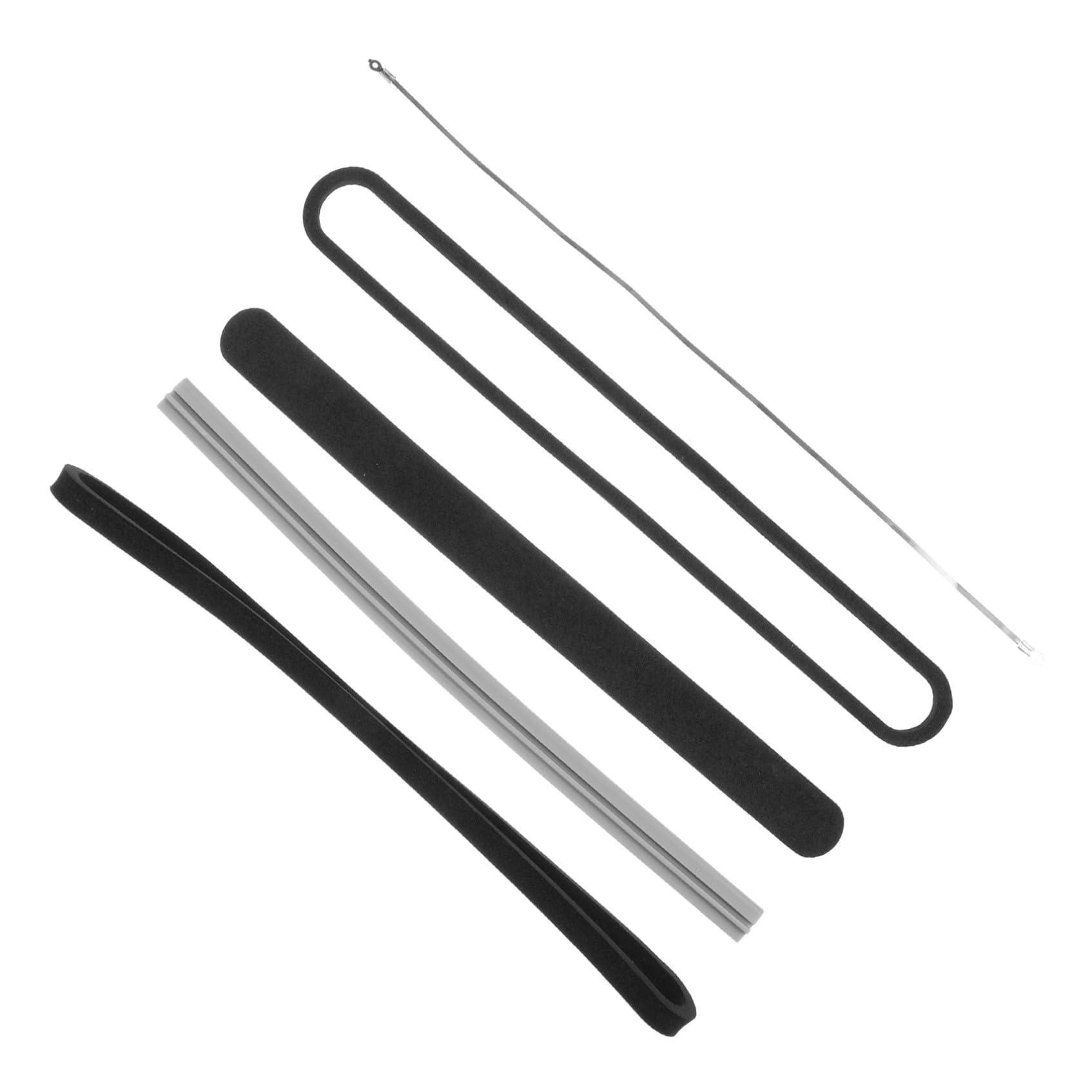 NOLITOY Striscia Saldante Sostituibile per Macchina Sottovuoto in Silicone e Spugna Nera, per Sigillatura Uniforme di Sacchetti in Uso Negozio e Piccola Produzione