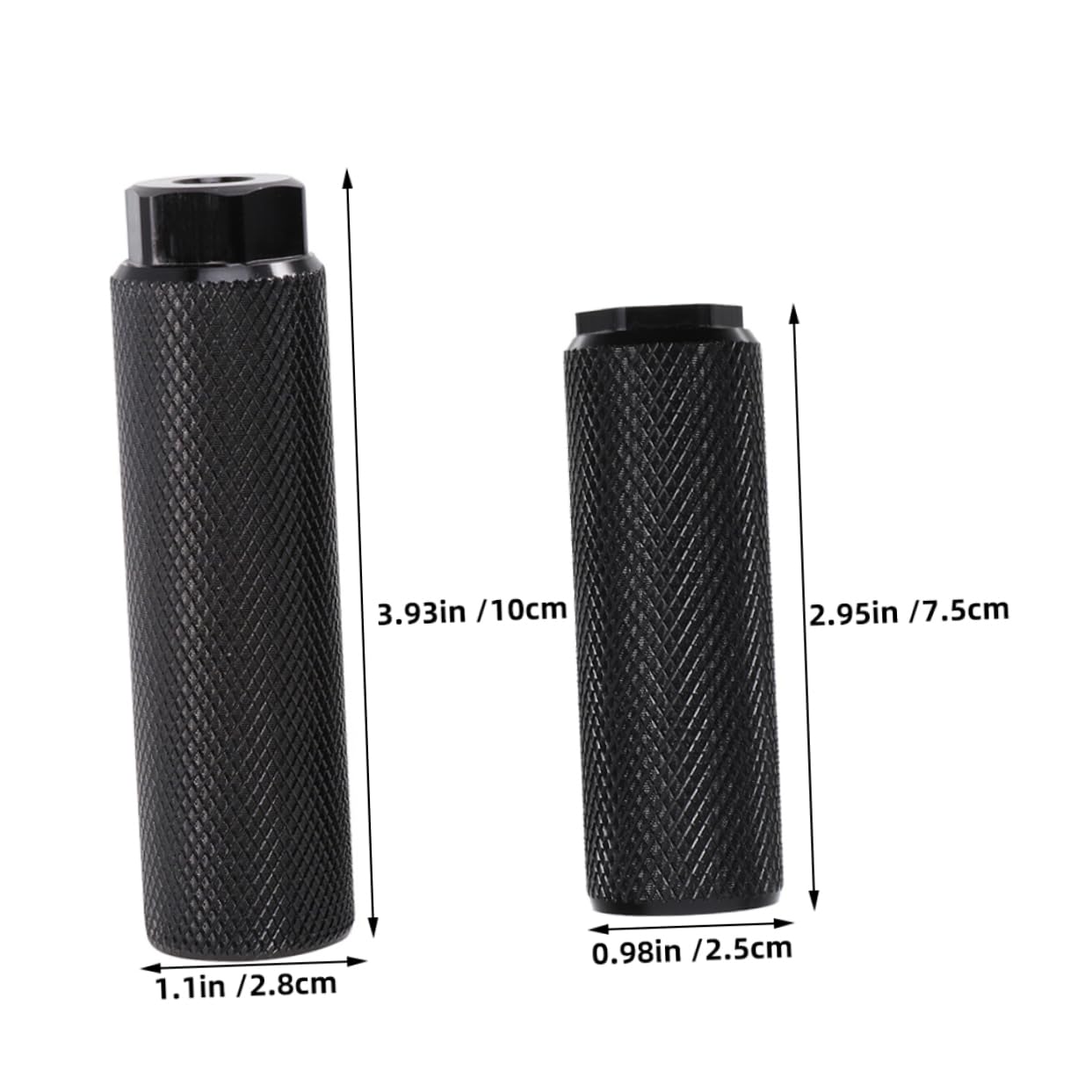 Hemoton Bicycle Foot Pegs 4 Small Bicycle Foot Pegs Standard Design Wear-Resistant Portable for Cycling