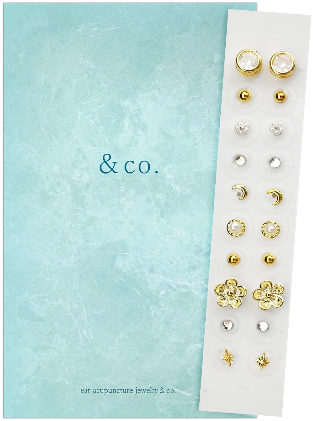 Amazon | 【めざましテレビで紹介されました】 &co. 耳つぼジュエリー