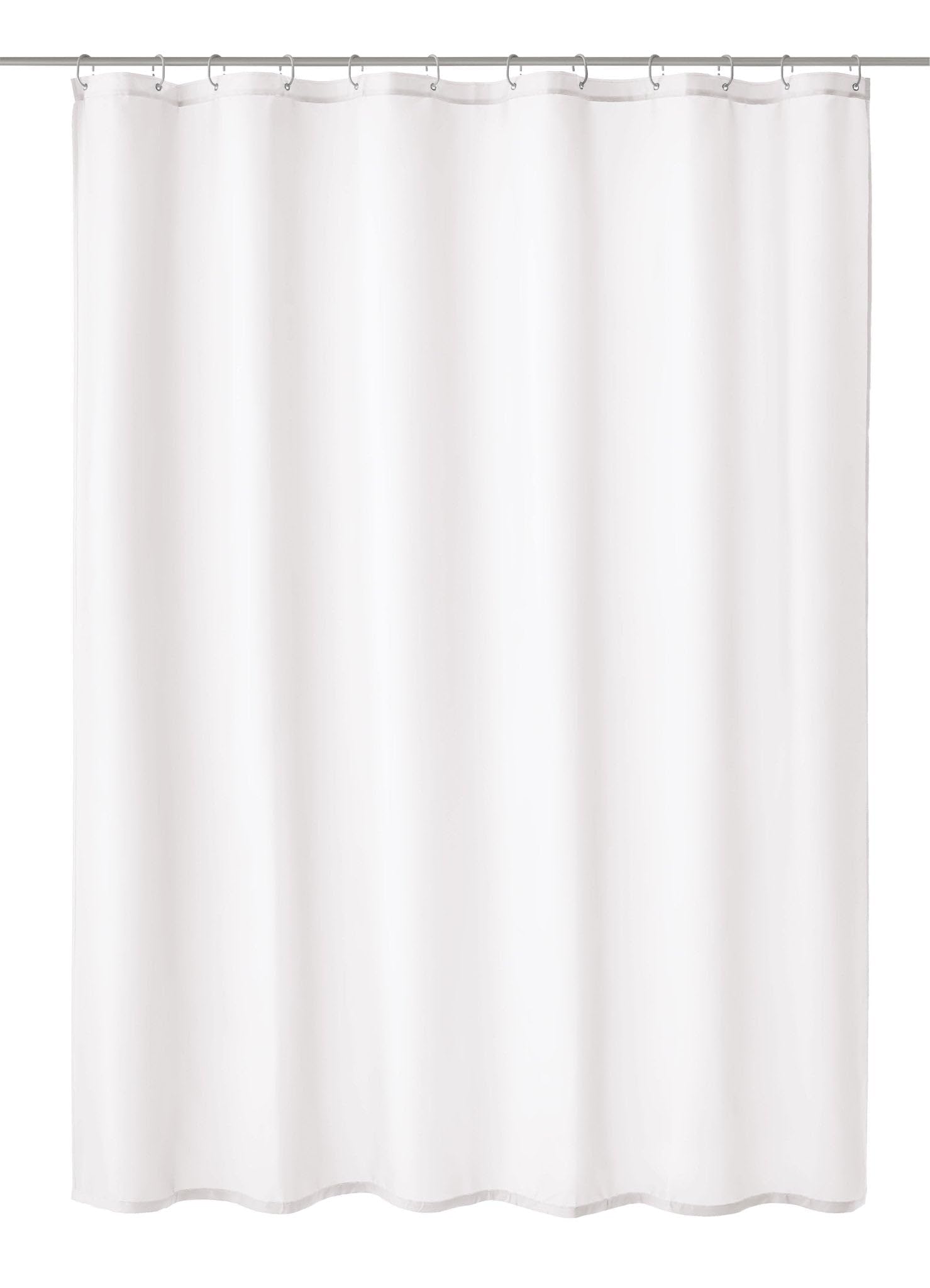 Kleine Wolke "Kito Shower Curtain, White, 180 x 200 cm