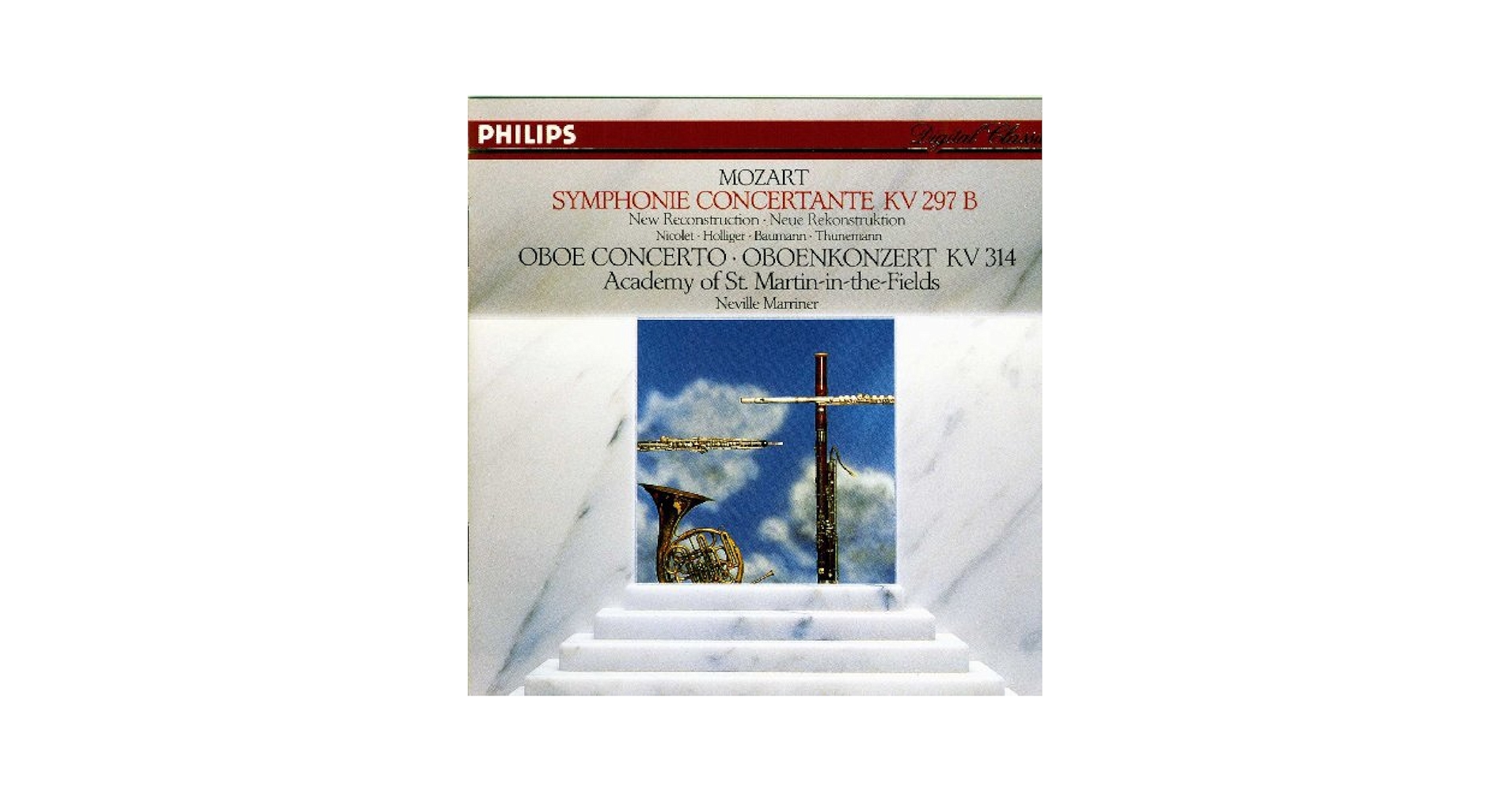 W. A. Mozart, Neville Marriner, Academy of St. Martin-in-the