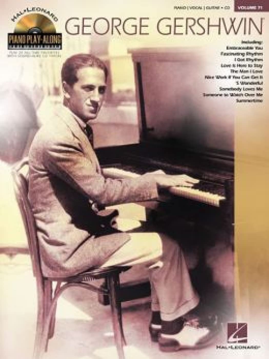 George Gershwin Piano Play-Along Vol.71 (Hal Leonard Piano Play-Along)