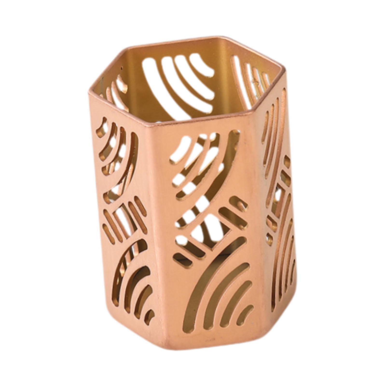 CALANDIS® Toothpick Storage Box Toothpick Dispenser Hotel Elegant Cocktail Pick Holder Gold Pink | Storage Boxes | Home Organization | Household Supplies & Cleaning 3