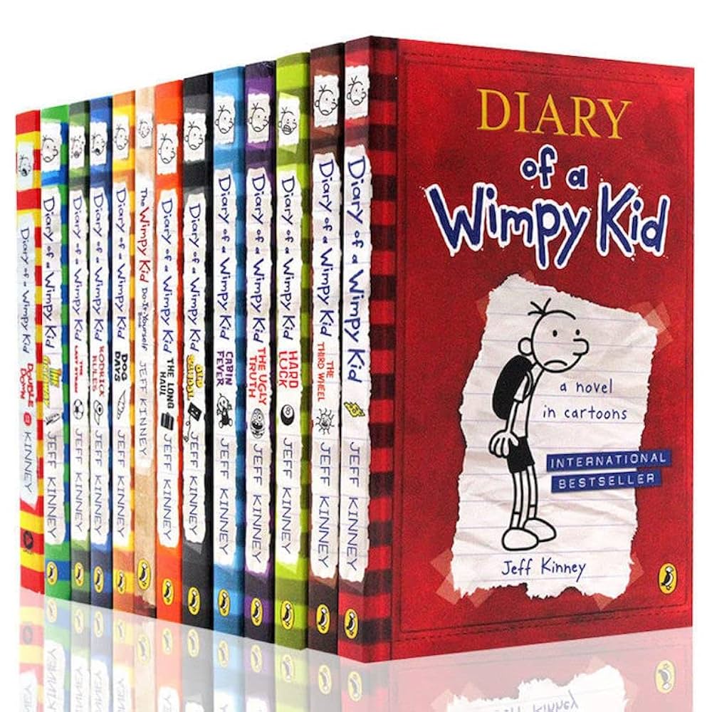 Diary of a Wimpy Kid Box of Books (1–16), paperback: Jeff