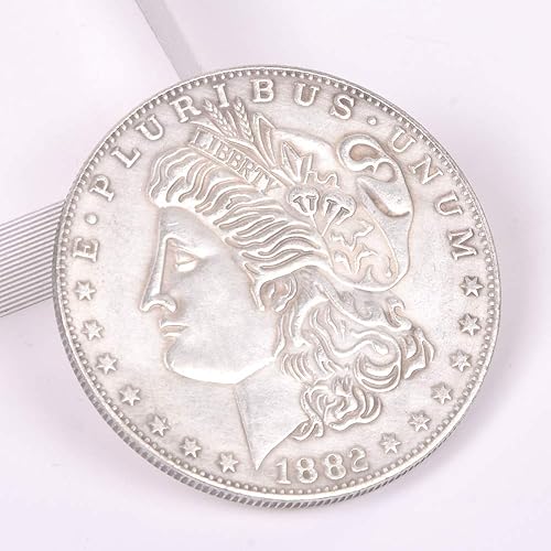 Miniatura 2 de bluether Expandido Shell Copper (Super Morgan Dollar Version) Moneda Trucos de magia de cerca Accesorios de magia