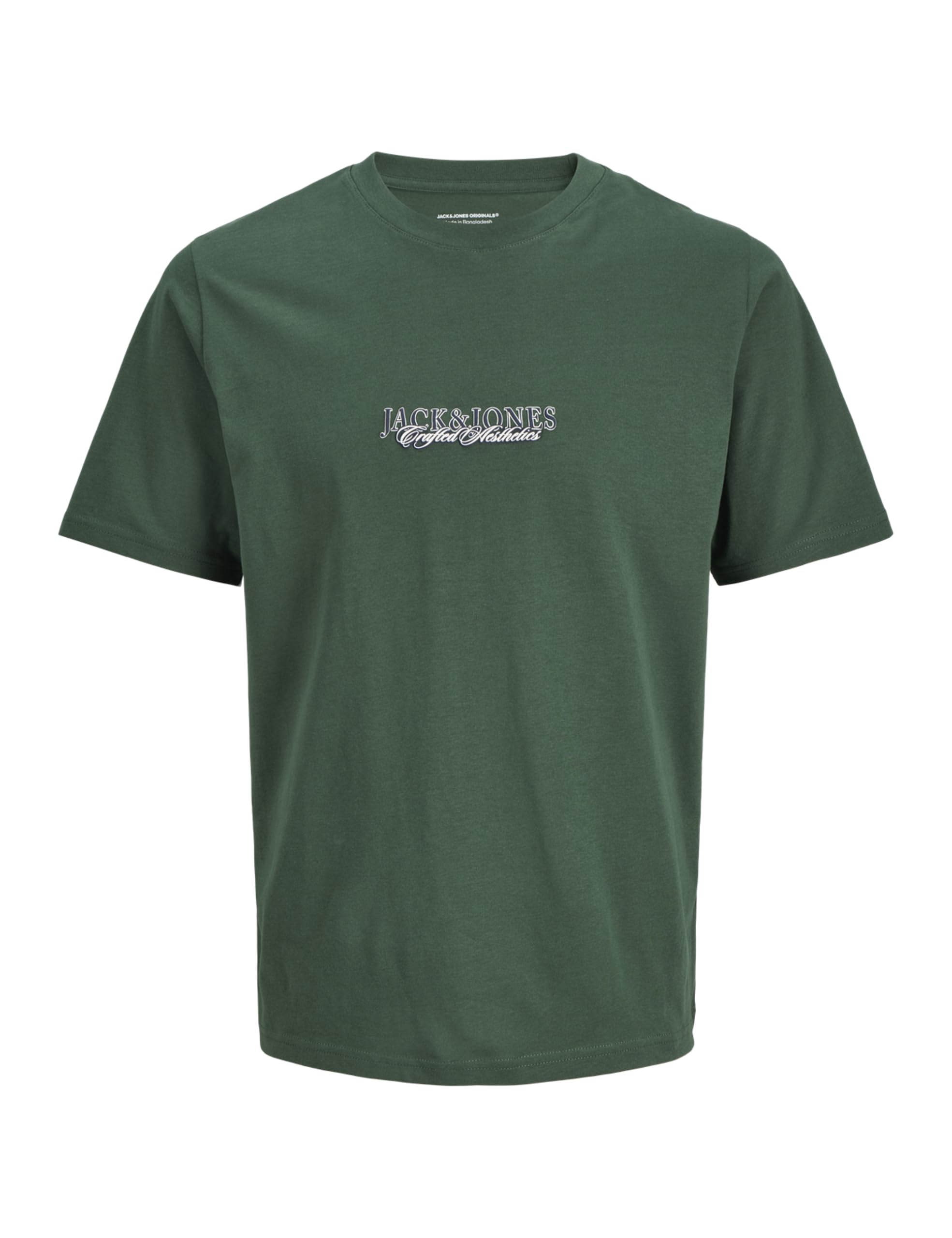 JACK & JONES Jorbleecker Minimal Tee SS Crew Neck, Sycamore, S