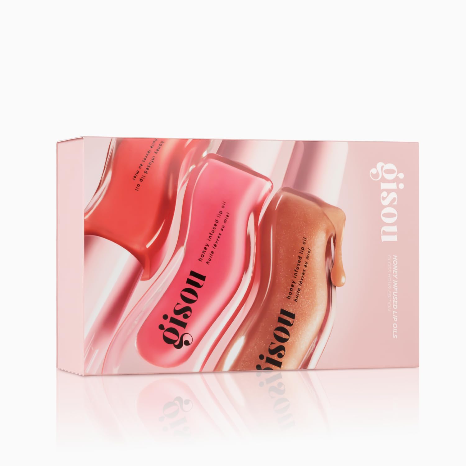 Amazon.com : Gisou Honey Infused Lip Oils Gloss Hour Edition