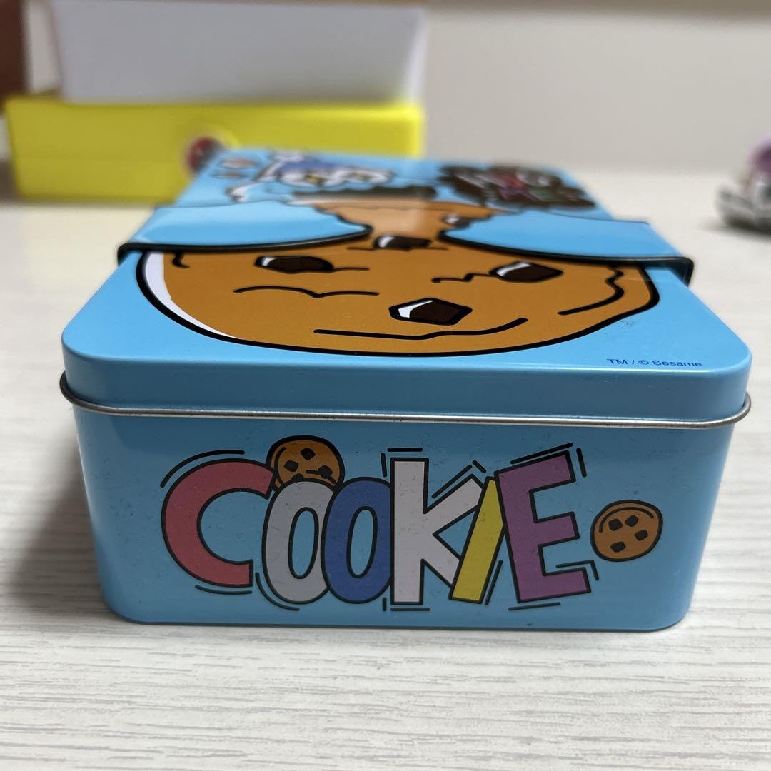 Amazon.co.jp: セサミストリート クッキーモンスター 缶 ホビーグッズ
