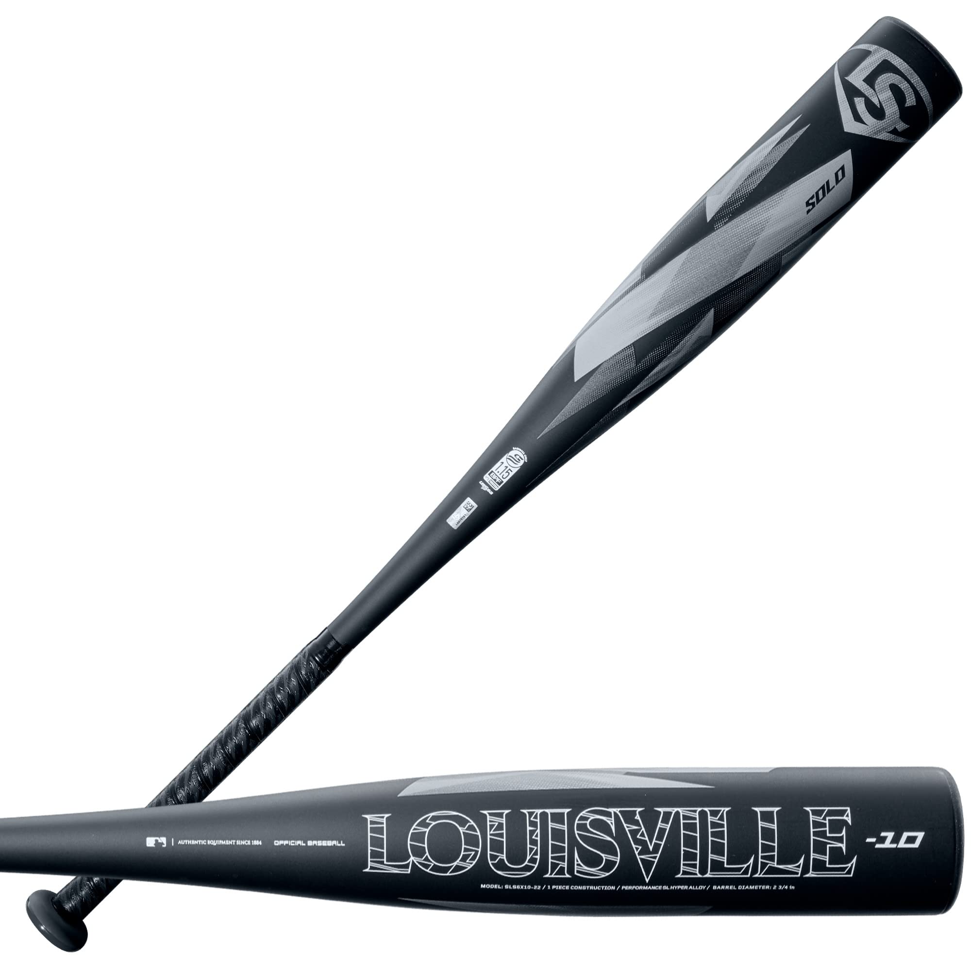 Louisville Slugger2022 Solo USSSA Youth Baseball Bat - (-10, -8, -5)