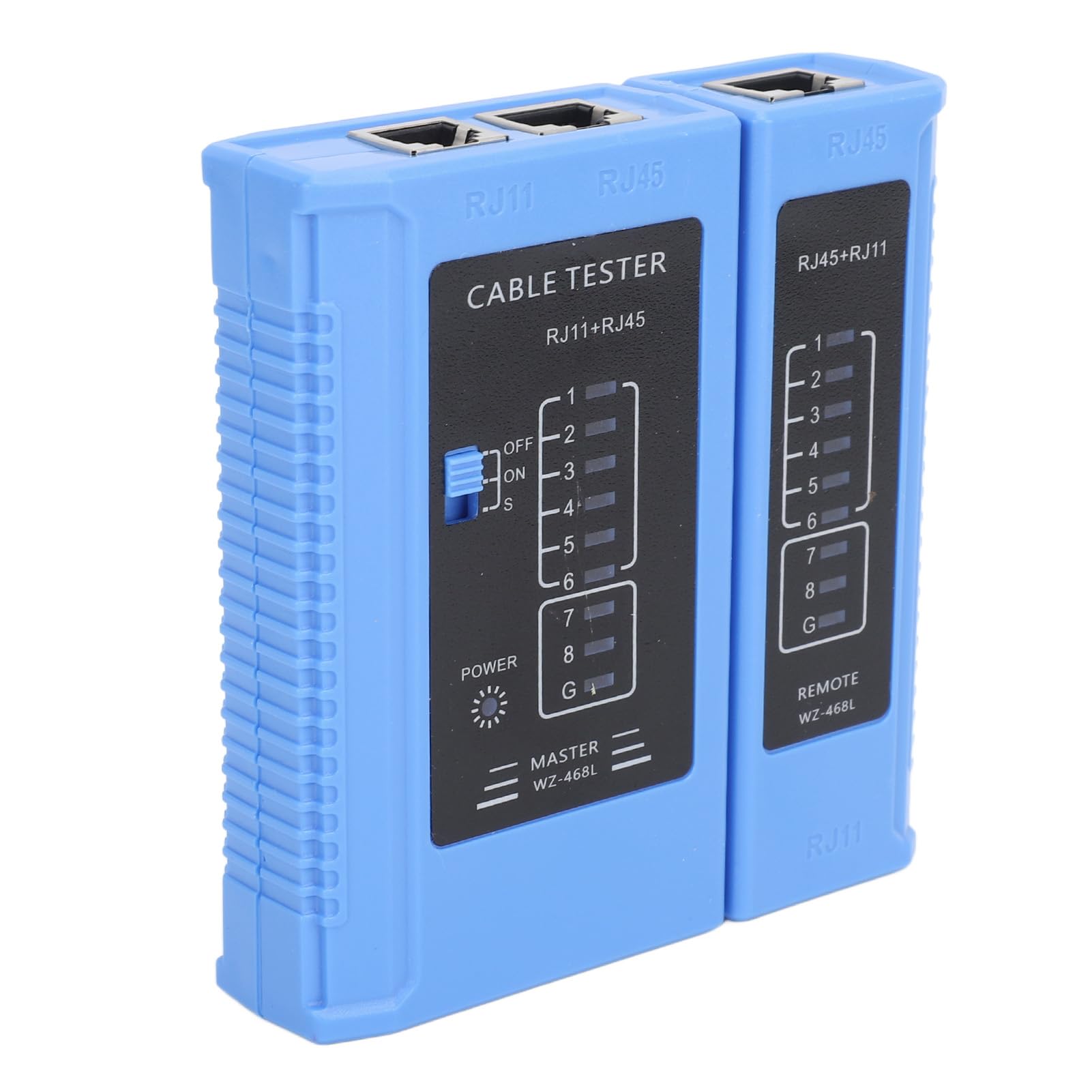 Kit d'outils de sertissage RJ45 et testeur de câble réseau compatible avec les connecteurs Cat5e Cat6 et Cat6a – Outil multifonction pour couper, dénuder et sertir les câbles