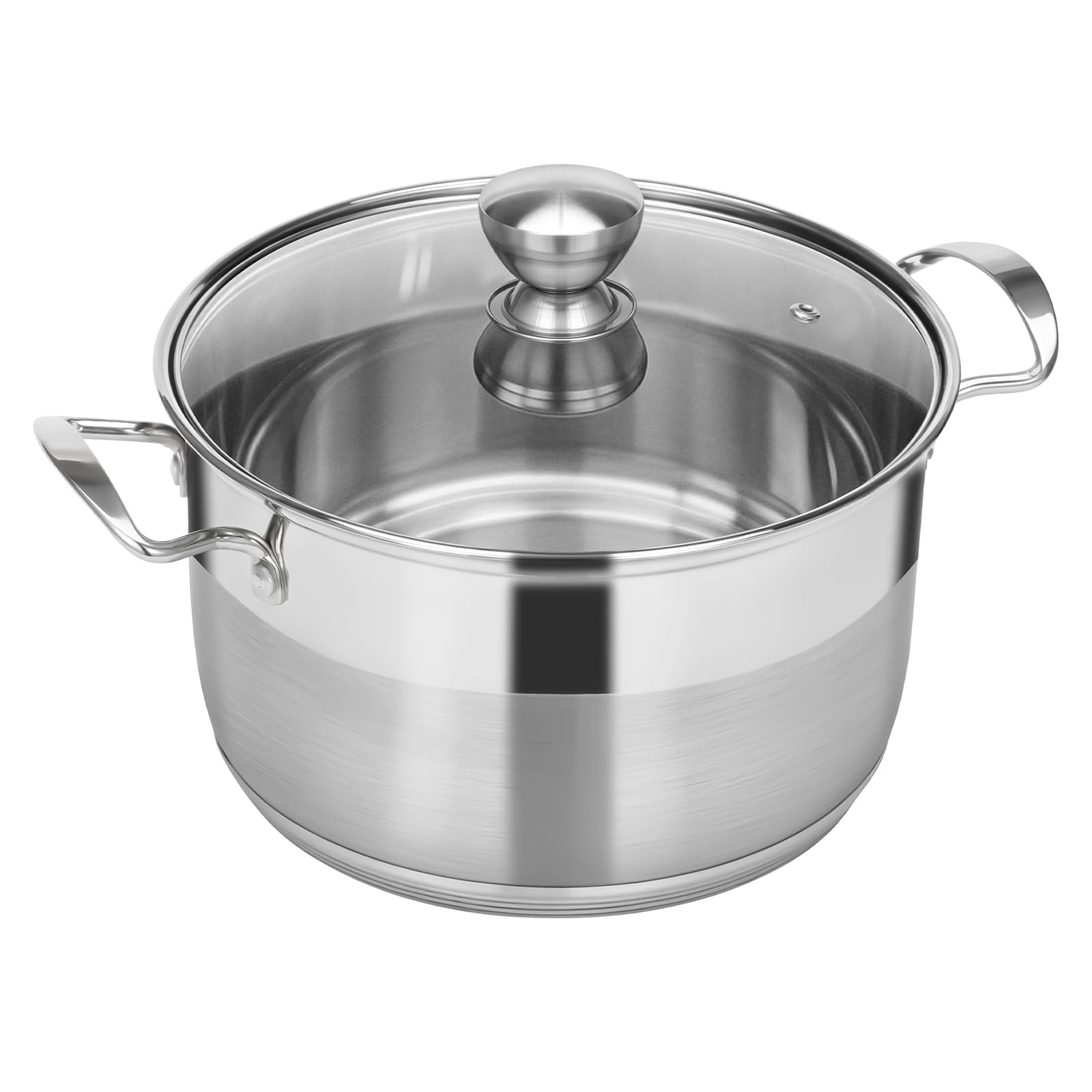 Amazon.com: Ohtomber Stainless Steel Stock Pot - 12 Quart Large