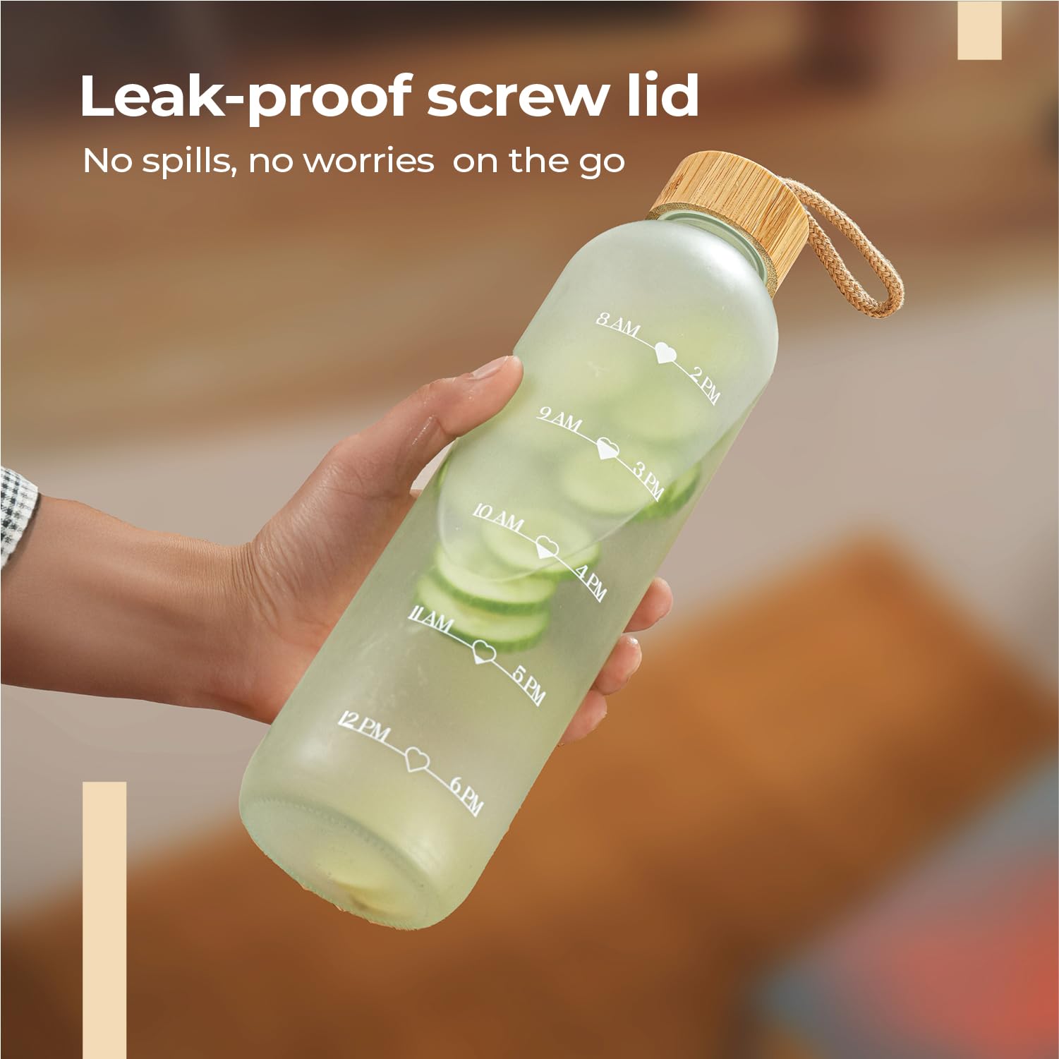 Lifelong Sigma Glass Bottle 500ml