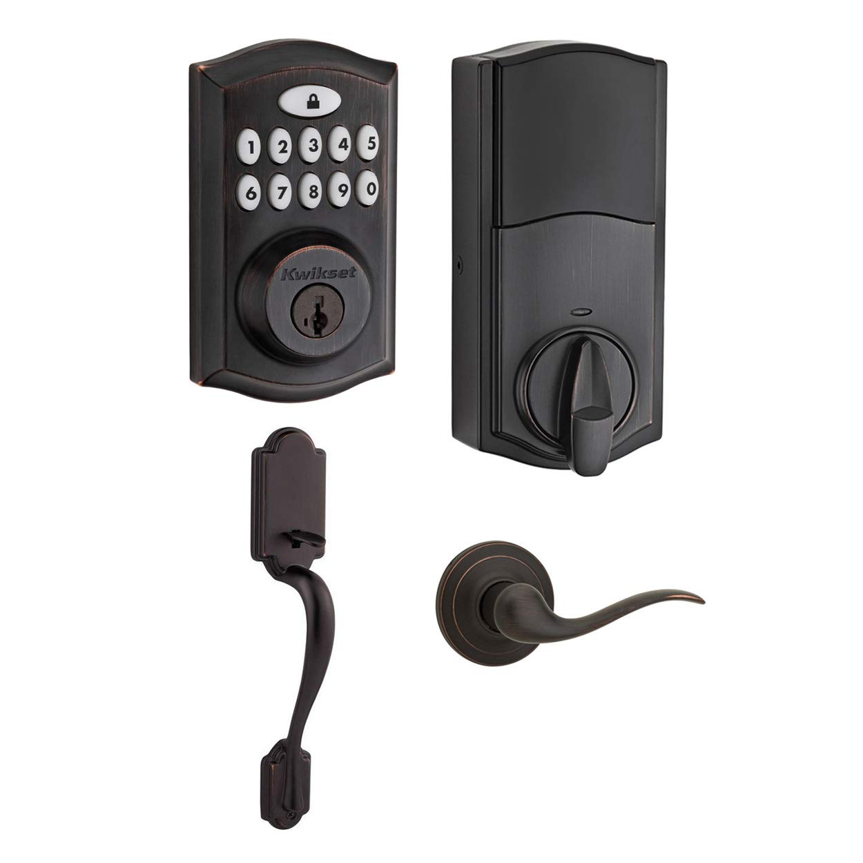 913 Smartcode Traditional Electronic Deadbolt