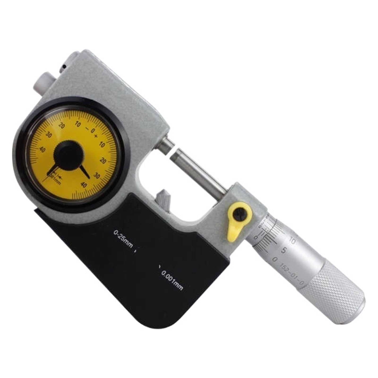 Micrometro a leva 152-01-0, 0-25MM 0,001MM Strumento di misura for macchinisti