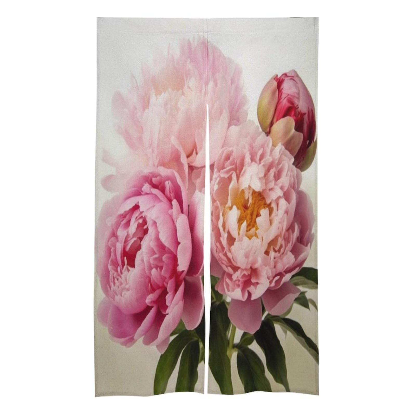 Rideau de porte isolation thermique pivoine occultant salon chambre