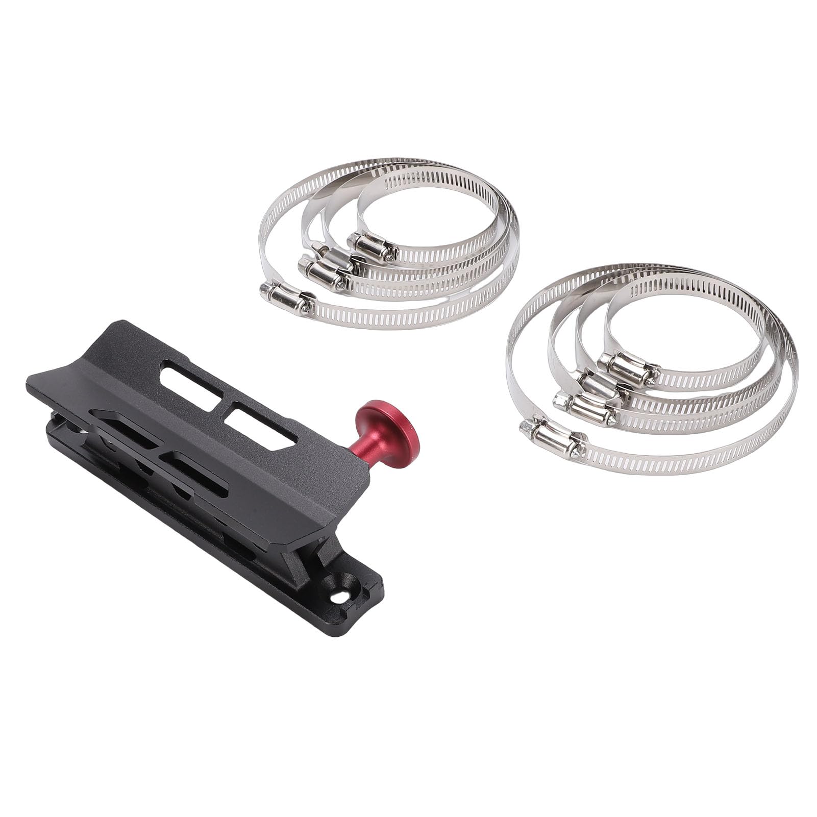 Cocoarm Supporto per Estintore, Lega di Alluminio, Supporto per Roll Bar Regolabile per UTV e ATV, Accessorio di Sicurezza di Emergenza (BLACK)