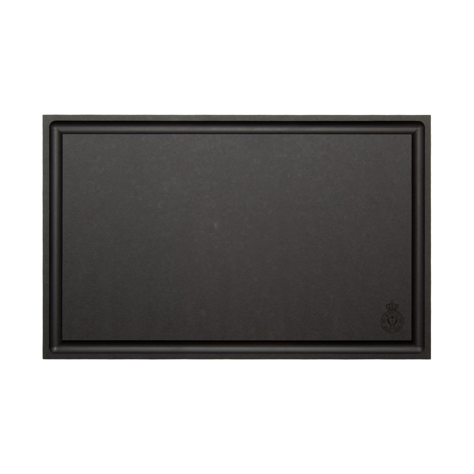 WEITZ Schneidebrett 40x25 cm Richlite Black | mit Saftrille