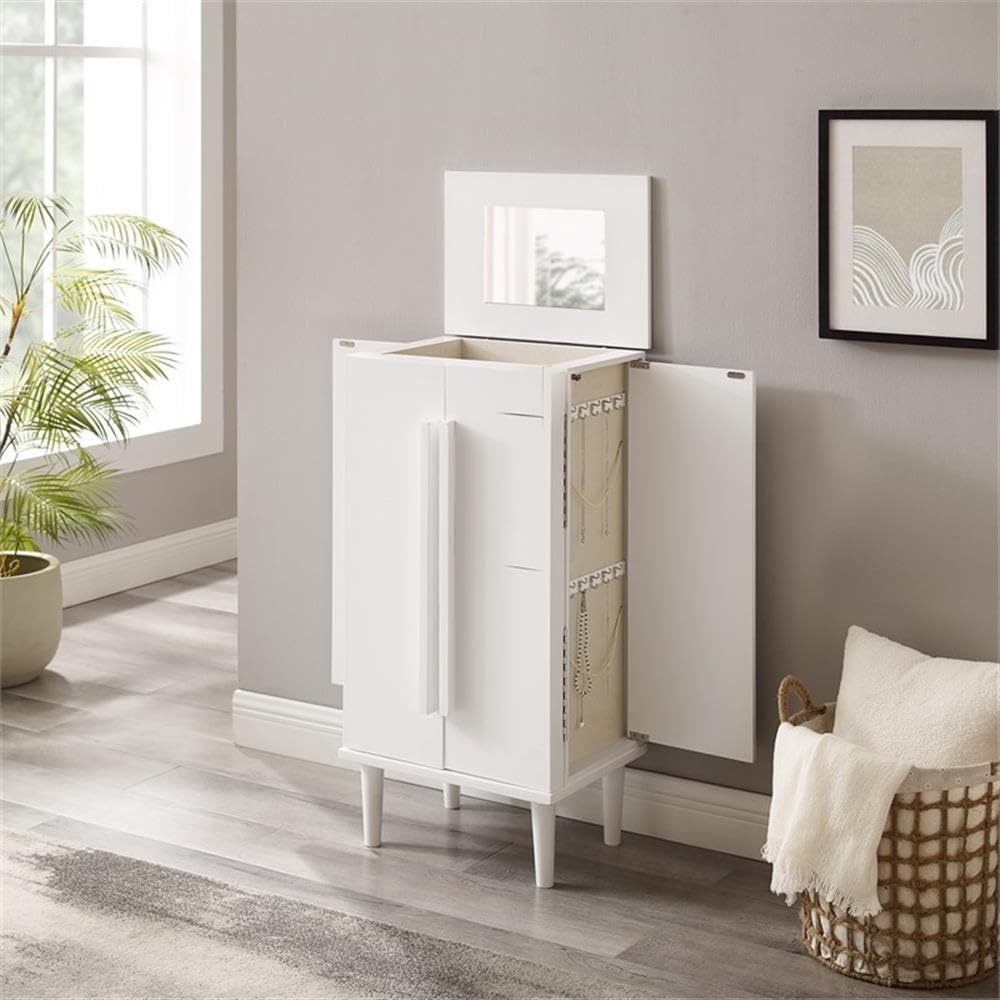 Amazon.com: Pemberly Row 7-Drawer Jewelry Armoire, Wood