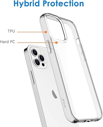 Miniatura 4 de JETech iPhone 12 Pro Max 6.7 pulgadas One Touch Install Protector de pantalla y funda antigolpes