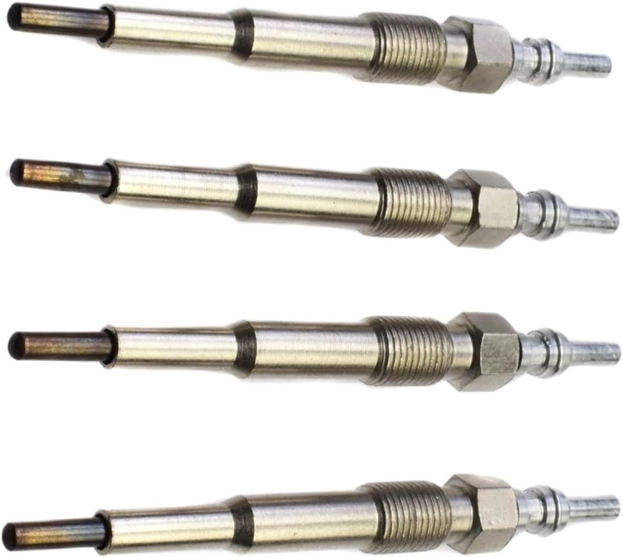 Car Diesel Glow Plug Set Compatible With Vw For Passat 2009-2023 For Sharan 2006-2010 1.9L 4 Cyl Diesel Engine Heater Glow Plugs Kit N10591608